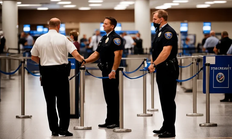 Can The Tsa Touch Your Private Area During Airport Screening?