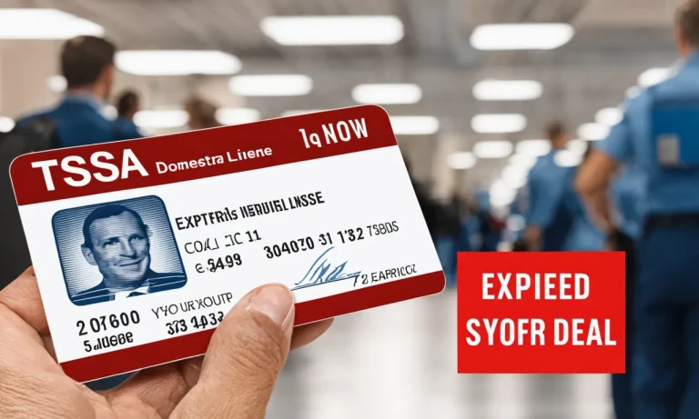 Can You Fly With An Expired Driver’S License? Everything You Need To Know