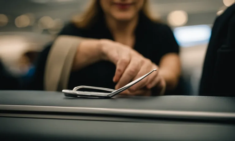 Can You Take Tweezers On A Plane? A Detailed Guide