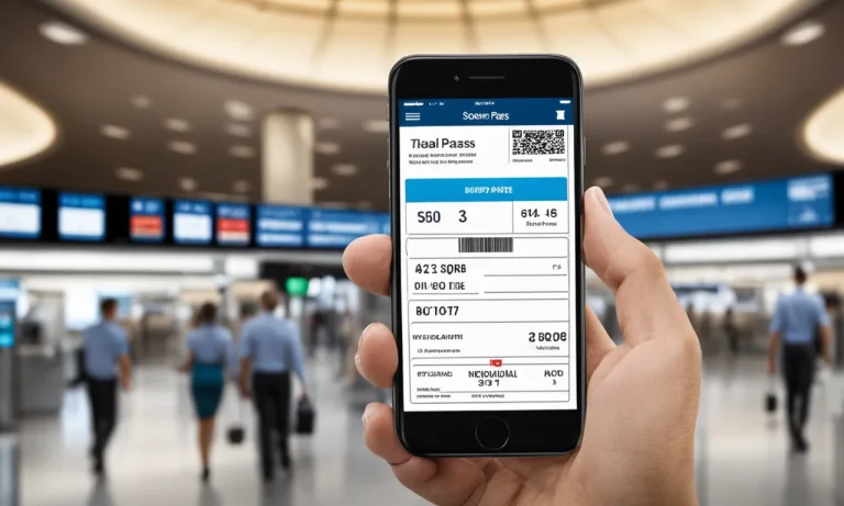 Can You Use A Screenshot Of Your Boarding Pass? Everything You Need To Know
