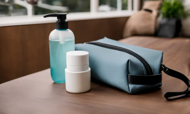 Does Your Toiletry Bag Have To Be Clear? A Detailed Guide