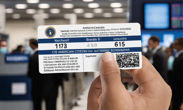 What Is The Redress Number On My Global Entry Card?